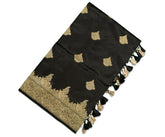 Black Banaras Katan Saree