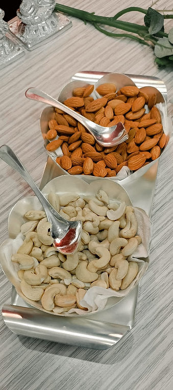 GS-Nuts Bowl 2 with Tray-Avl - MIRASILKS GS-Nuts Bowl 2 with Tray-Avl