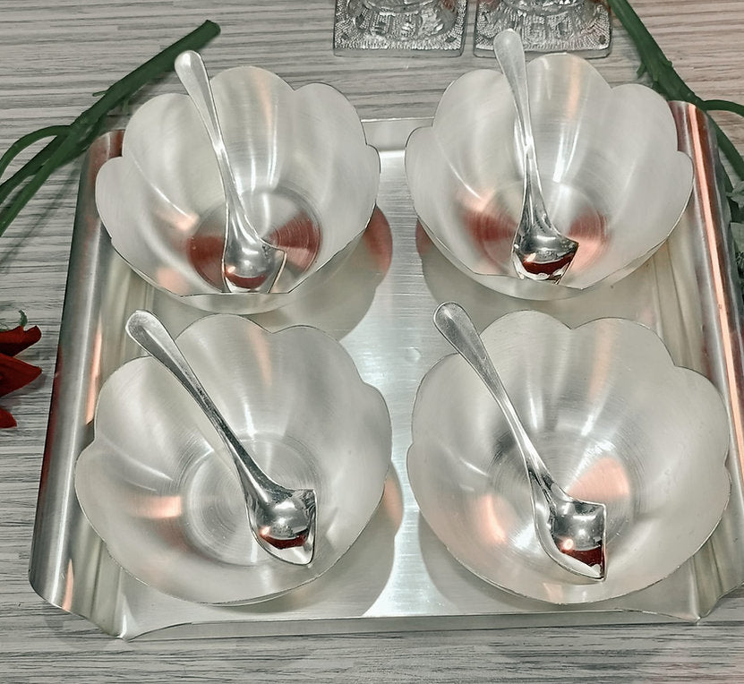 GS-Nuts Bowl with Tray (4)-AVL - MIRASILKS GS-Nuts Bowl with Tray (4)-AVL