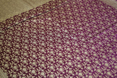 Deep Wine Georgette Design Banarasi saree - MIRASILKS Deep Wine Georgette Design Banarasi saree