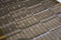 Steel Grey Soft Silk Saree With Maroon Pallu - MIRASILKS Steel Grey Soft Silk Saree With Maroon Pallu
