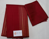 Red Kanjivaram Saree with Golden Design