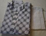 White Men's Kurta set