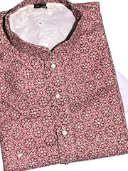 Lucknowi Mens Kurta - Purple - MIRASILKS Lucknowi Mens Kurta - Purple