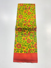 Bengal Silk Saree-Yellow - MIRASILKS Bengal Silk Saree-Yellow