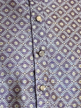 Smokey purple Jacquard With Gold Patterns Kurta Set for Men - MIRASILKS Smokey purple Jacquard With Gold Patterns Kurta Set for Men