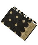 Black Banaras Katan Saree