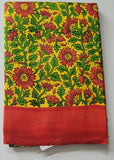Bengal Silk Saree-Yellow - MIRASILKS Bengal Silk Saree-Yellow 