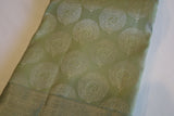 Wedding Pastel -Pistachio Green Kanjivaram Saree with Silver Zari