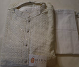 Beige Men's Kurta set