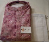 Peach Men's Kurta set