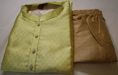 Pear Green Men's Kurta set
