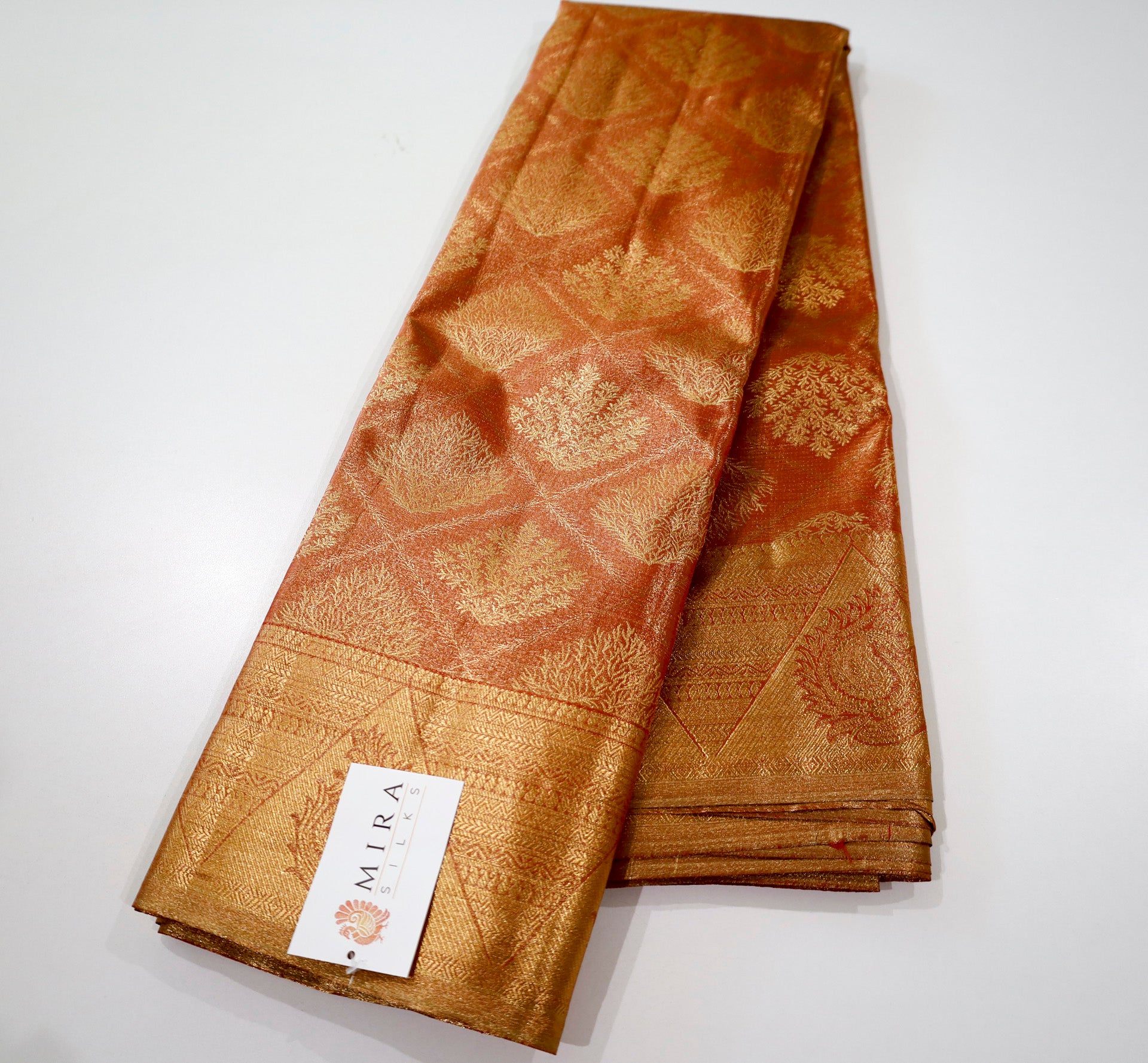 Red Tissue semi Kanjivaram