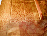 Red Tissue semi Kanjivaram