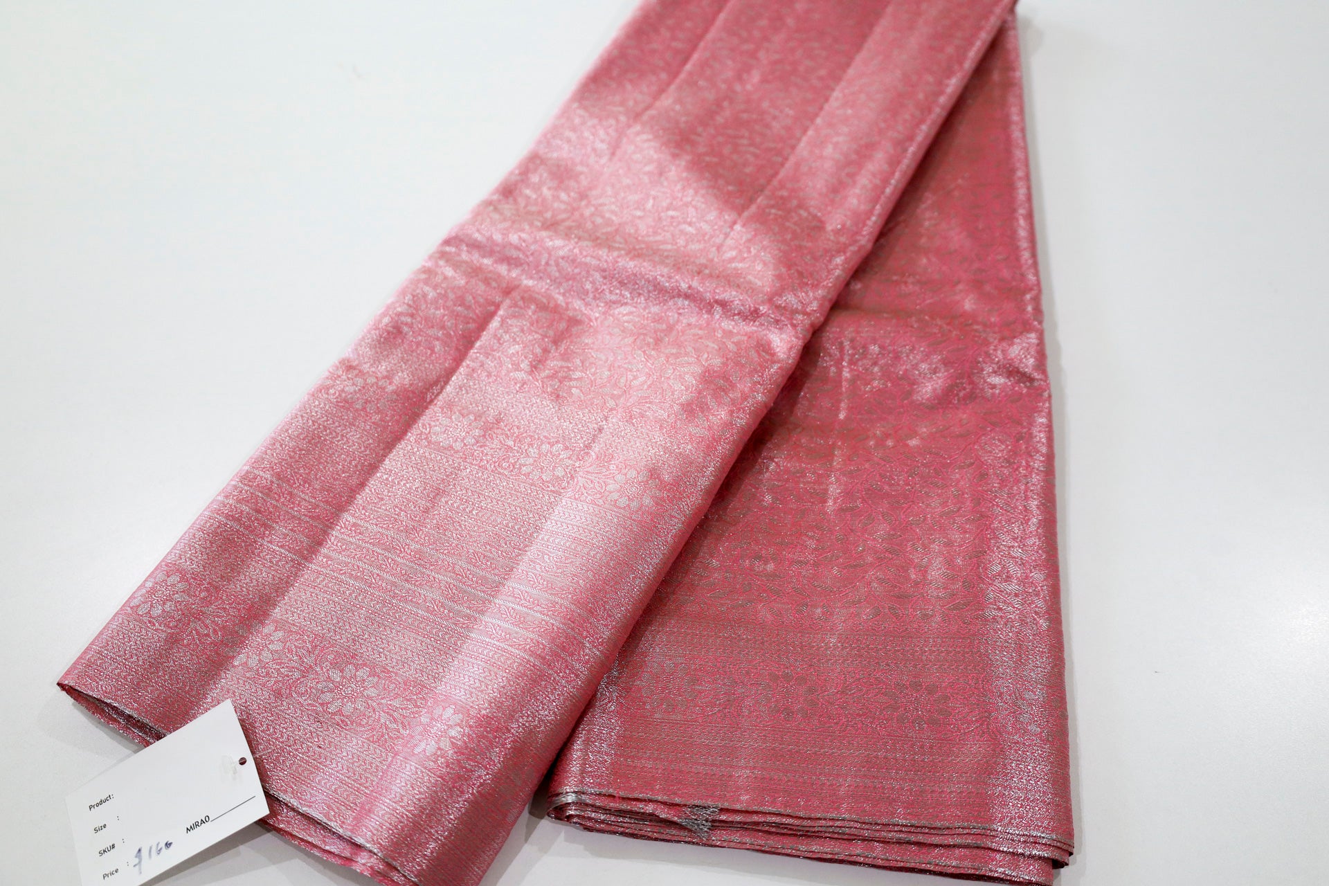 Pink Tissue semi Kanjivaram