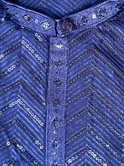 Lucknowi  Resham sequins