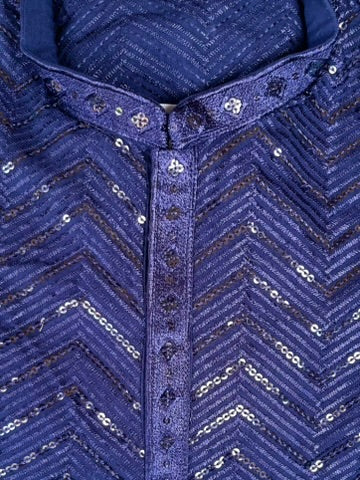 Lucknowi  Resham sequins