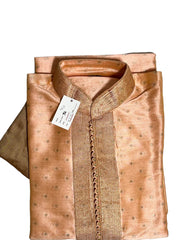 Light peach kurta set