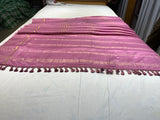 Pure Mysore Mauve Pink color Saree  - Silk Mark Certified