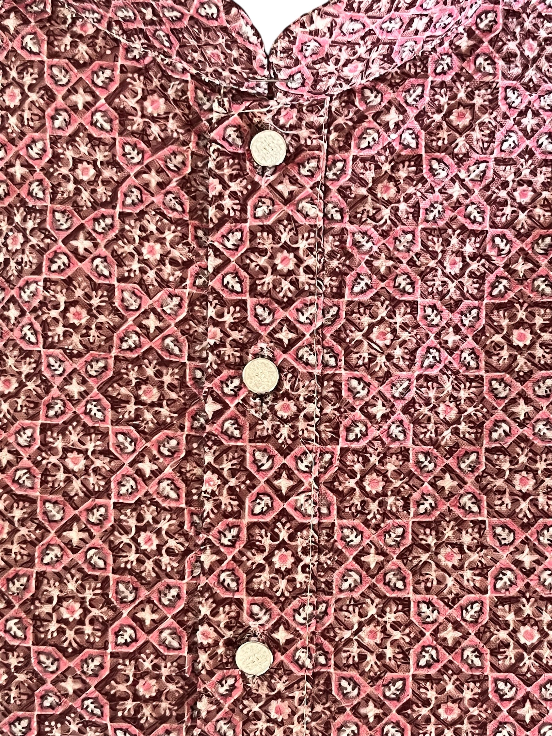 Lucknowi Mens Kurta - Purple