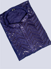 Lucknowi  Resham sequins