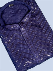 Lucknowi  Resham sequins