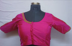 Hot Pink aari work Blouse