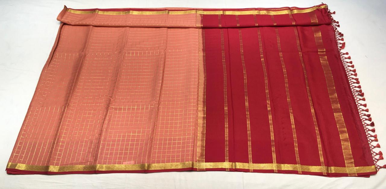 Hazelnut Rose Mysore Silk