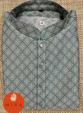 Green Jacquard Kurta Set - MIRASILKS Green Jacquard Kurta Set 